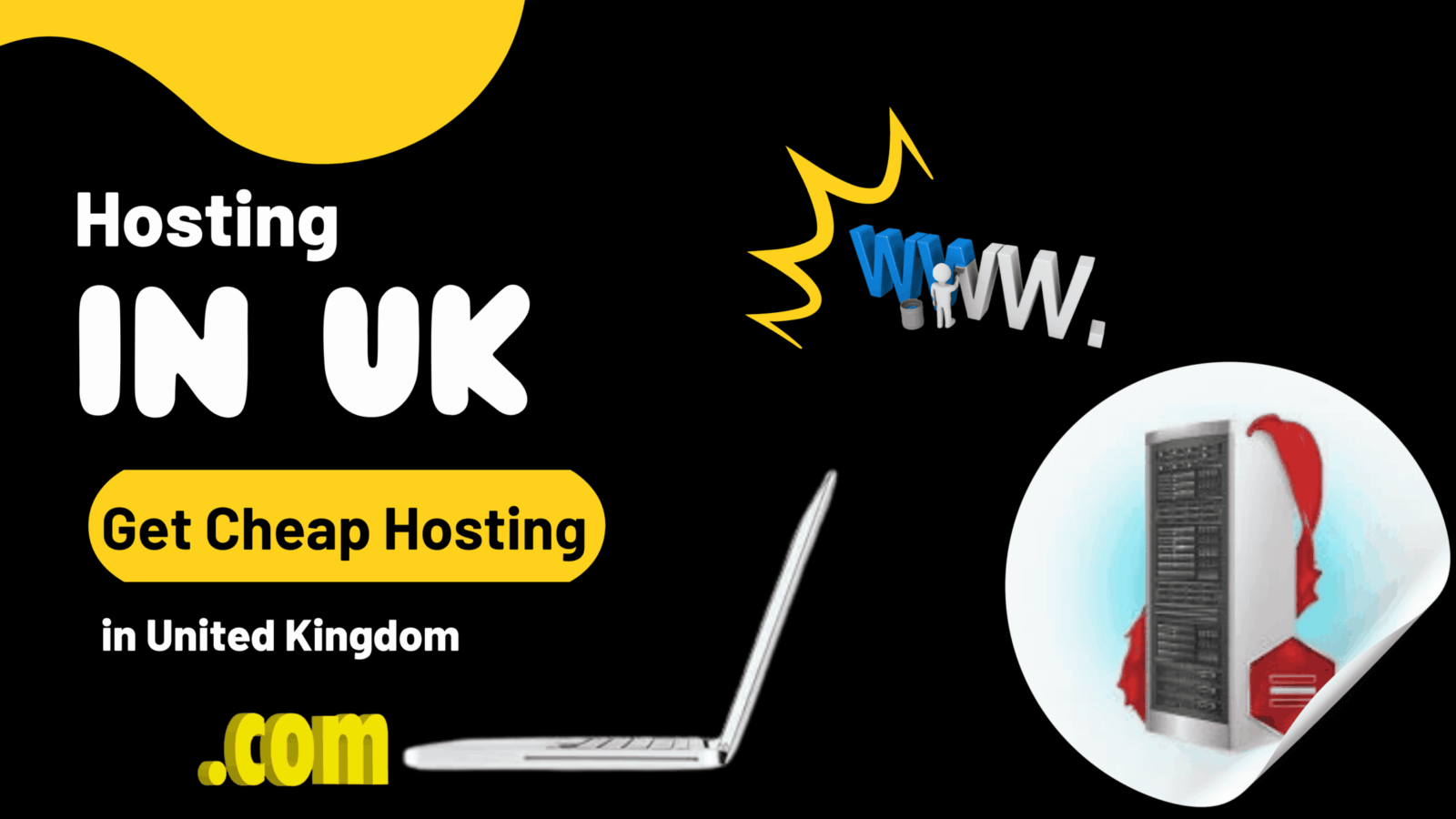 Black and Yellow Simple Minimalist Burger Promotion Banner (1)